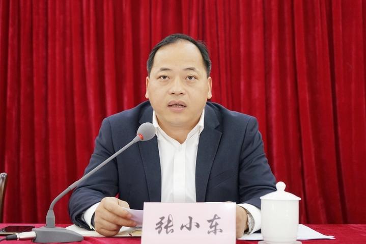 书记讲话03党委书记张小东与有关分管班子成员,镇机关办公室,村级党