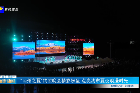 “丽州之夏”纳凉晚会精彩纷呈 点亮我市夏夜浪漫时光